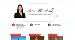 Desktop Screenshot of anabirchall.ro